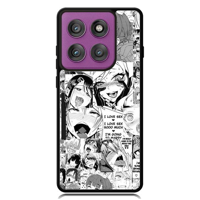 Ahegao Face Manga Motorola Moto Edge 2025 | Moto Edge 60 Fusion | Moto Edge 60 Pro Case OV9927