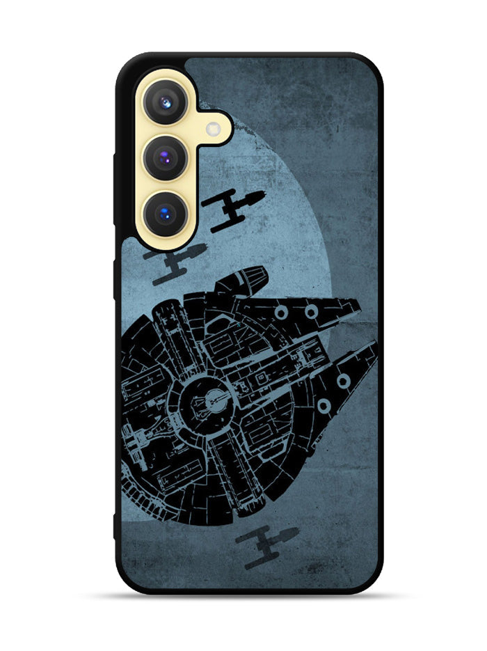 Star Wars Millenium Falcon Samsung Galaxy S25 Plus 5G , Samsung Galaxy S25+ 5G Case OV10139