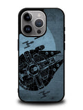 Star Wars Millenium Falcon iPhone 14 Pro Case QC10139