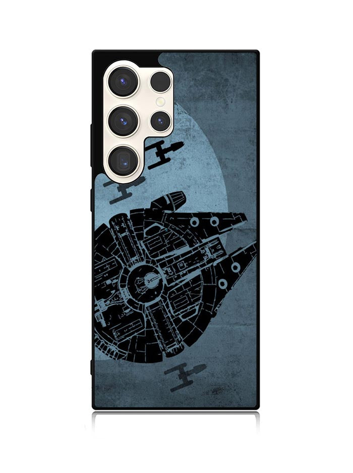 Star Wars Millenium Falcon Samsung Galaxy S24 Ultra 5G Case OV10139