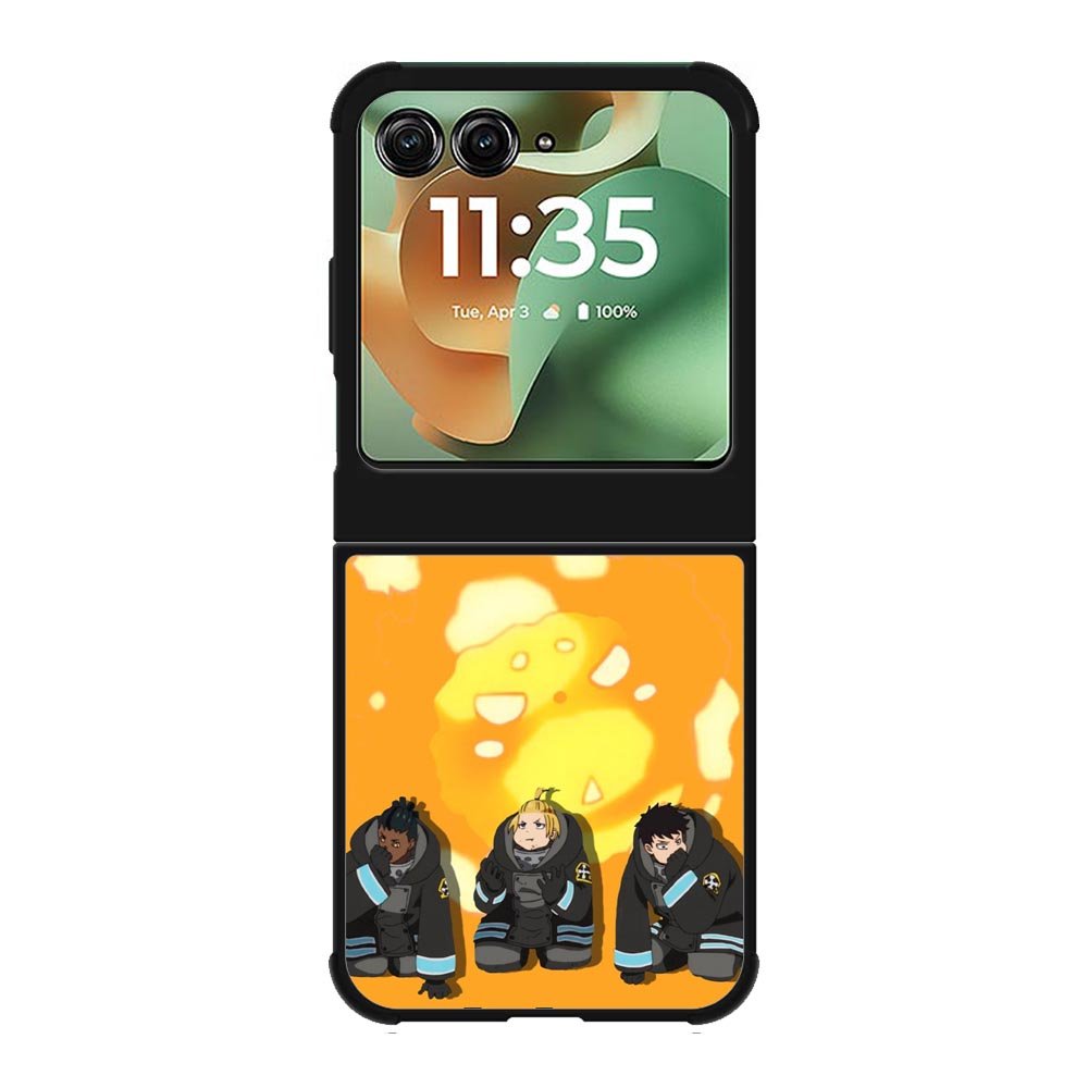Fire Force Anime Motorola Moto RAZR 2025 Case OV10004