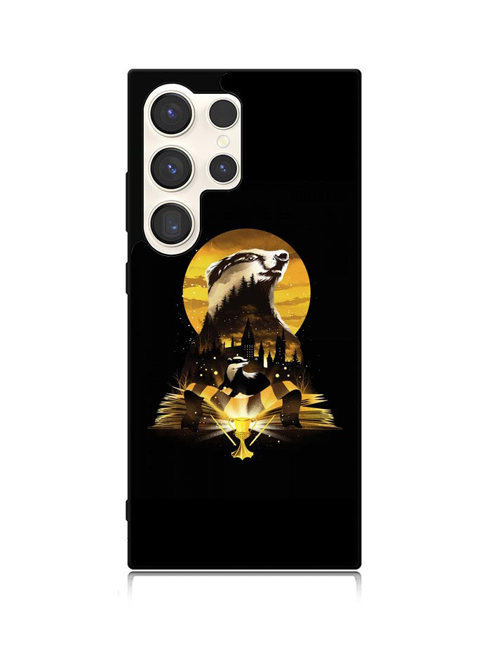 Harry Potter Hufflepuff Samsung Galaxy S23 Ultra 5G Case QC8935