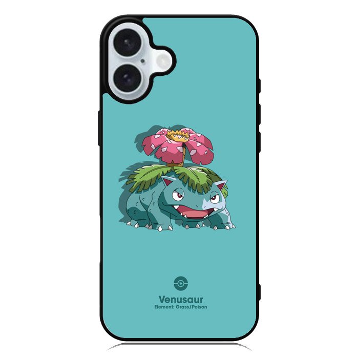 Pokemon Venusaur Anime iPhone 16 Case QC8915