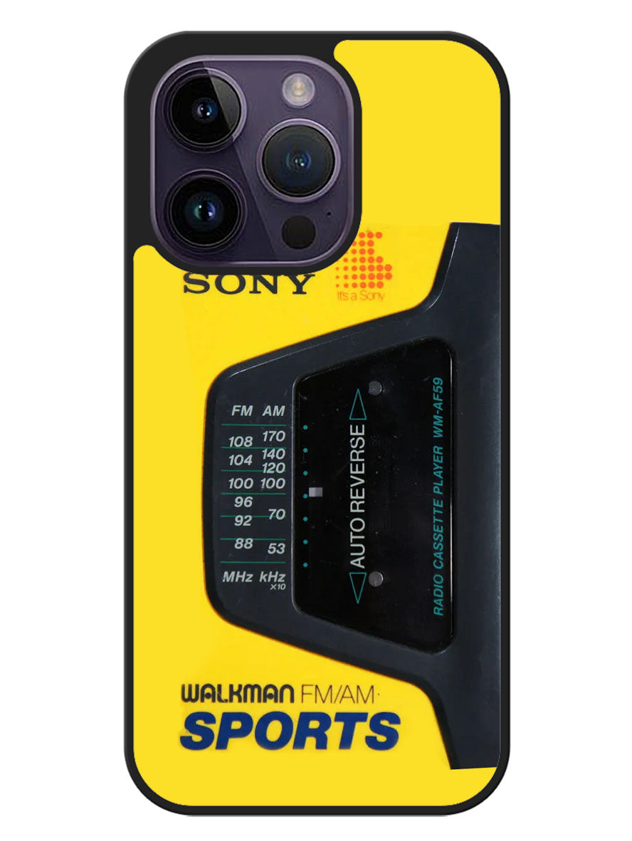 Walkman Tape iPhone 14 Pro Case