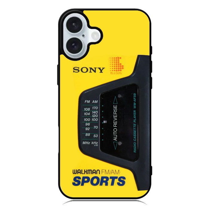 Walkman Tape iPhone 16 Case