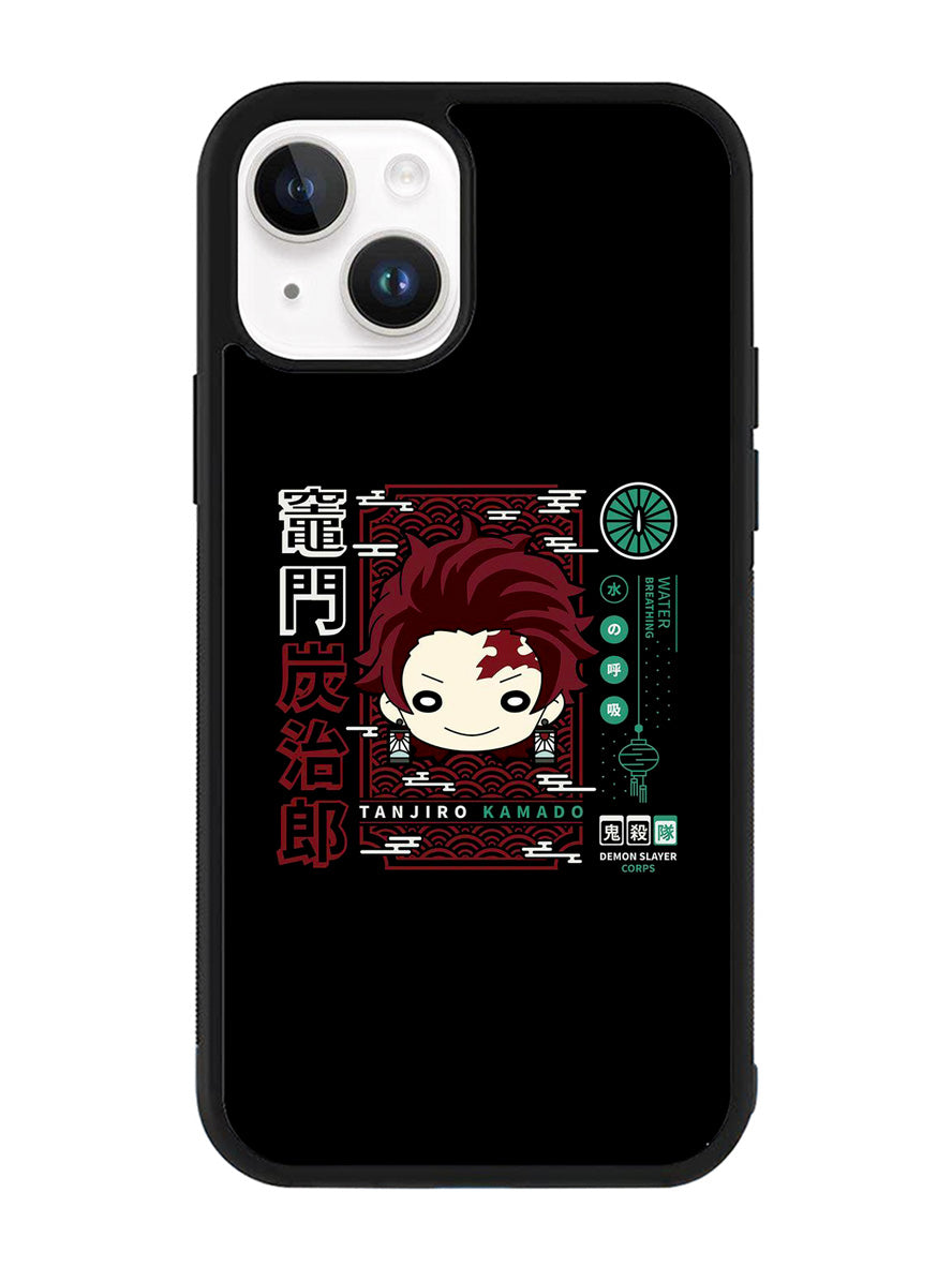 Tanjiro Demon Slayer iPhone 15 Case OV10226