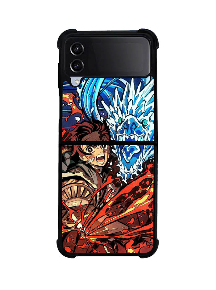 Tanjiro Demon Slayer Samsung Galaxy Z Flip 4 5G 2022 Case