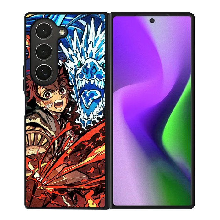 Tanjiro Demon Slayer Samsung Galaxy Z Fold 6 Case