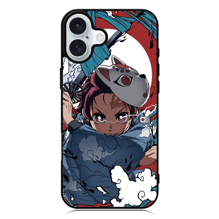 Tanjiro Demon Slayer iPhone 16 Plus Case QC10228