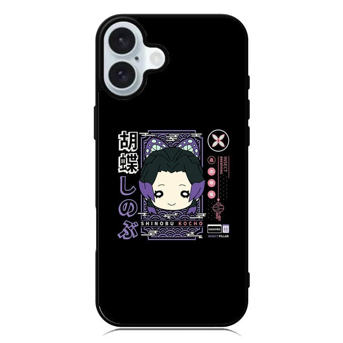 Shinobu Demon Slayer iPhone 16 Case QC10210