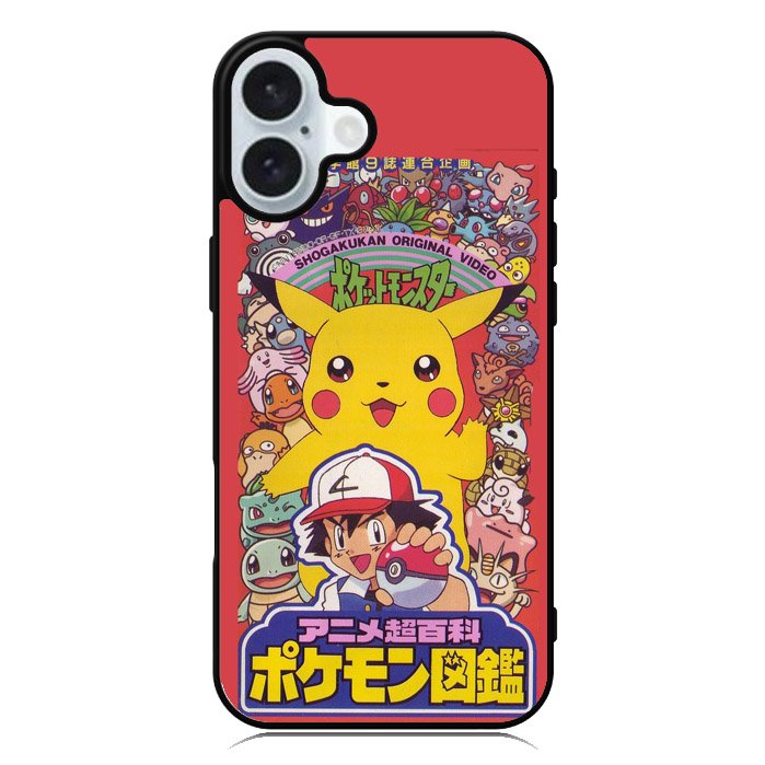 Pokemon Anime iPhone 16 Plus Case QC10311