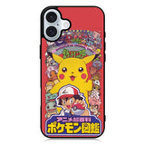 Pokemon Anime iPhone 16 Plus Case QC10311