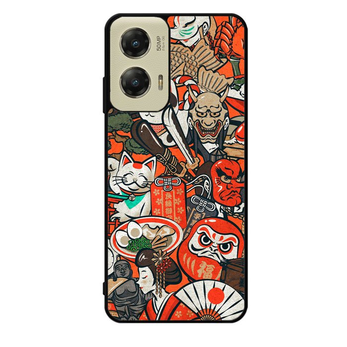 Japan Doodle Motorola Moto G Stylus 5G 2024 Case OV10392