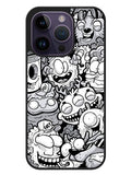 Doodle Art Cartoon iPhone 14 Pro Case