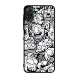 Doodle Art Cartoon Samsung Galaxy A07 Case