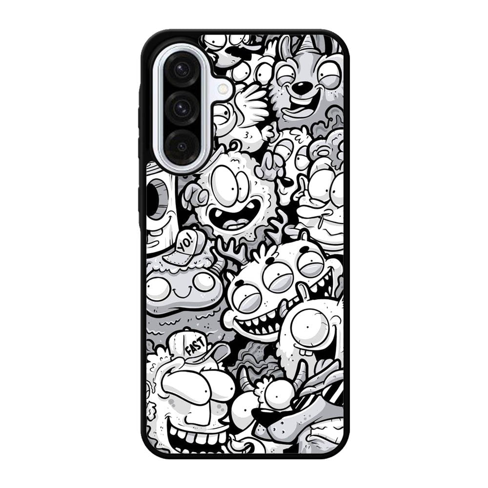 Doodle Art Cartoon Samsung Galaxy A56 Case OV7820