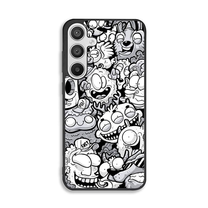 Doodle Art Cartoon Samsung Galaxy A26 Case OV4746