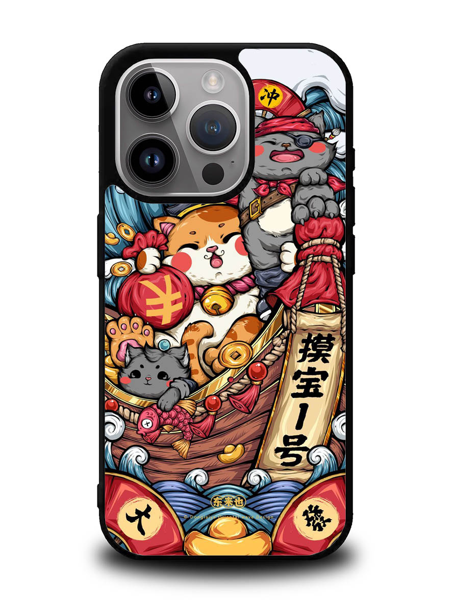 Cat Art iPhone 14 Pro Max Case QC10344
