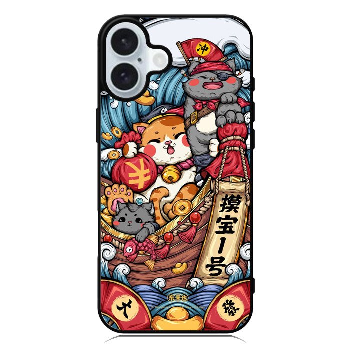 Cat Art iPhone 16 Plus Case QC10344