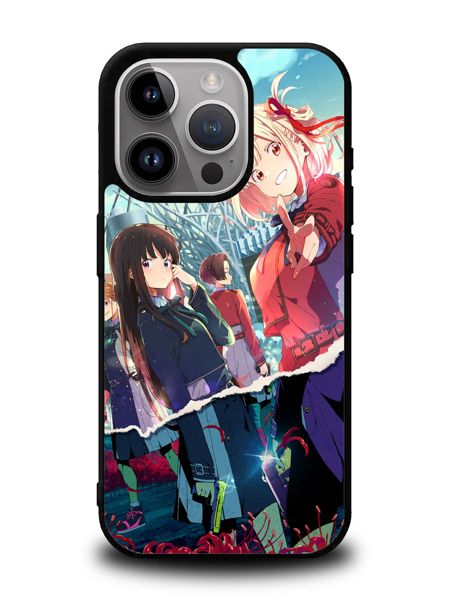 Lycoris Recoil Anime iPhone 14 Pro Case QC10263