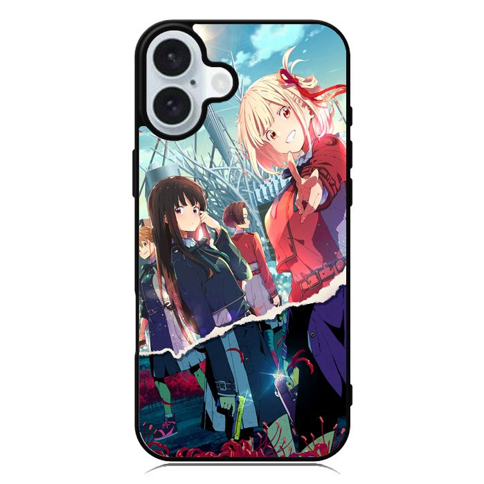 Lycoris Recoil Anime iPhone 16 Plus Case QC10263