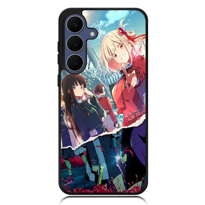 Lycoris Recoil Anime Samsung Galaxy S25 FE Case OV10263