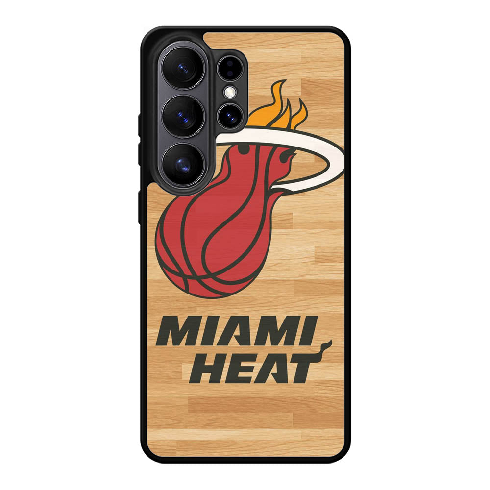 Miami Heat Logo Samsung Galaxy S26 Ultra Case OV9377