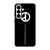 Peaceminusone Logo Samsung Galaxy S26 Case OV9389