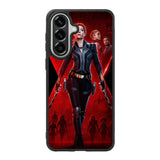 black widow Samsung Galaxy A37 Case OV9477