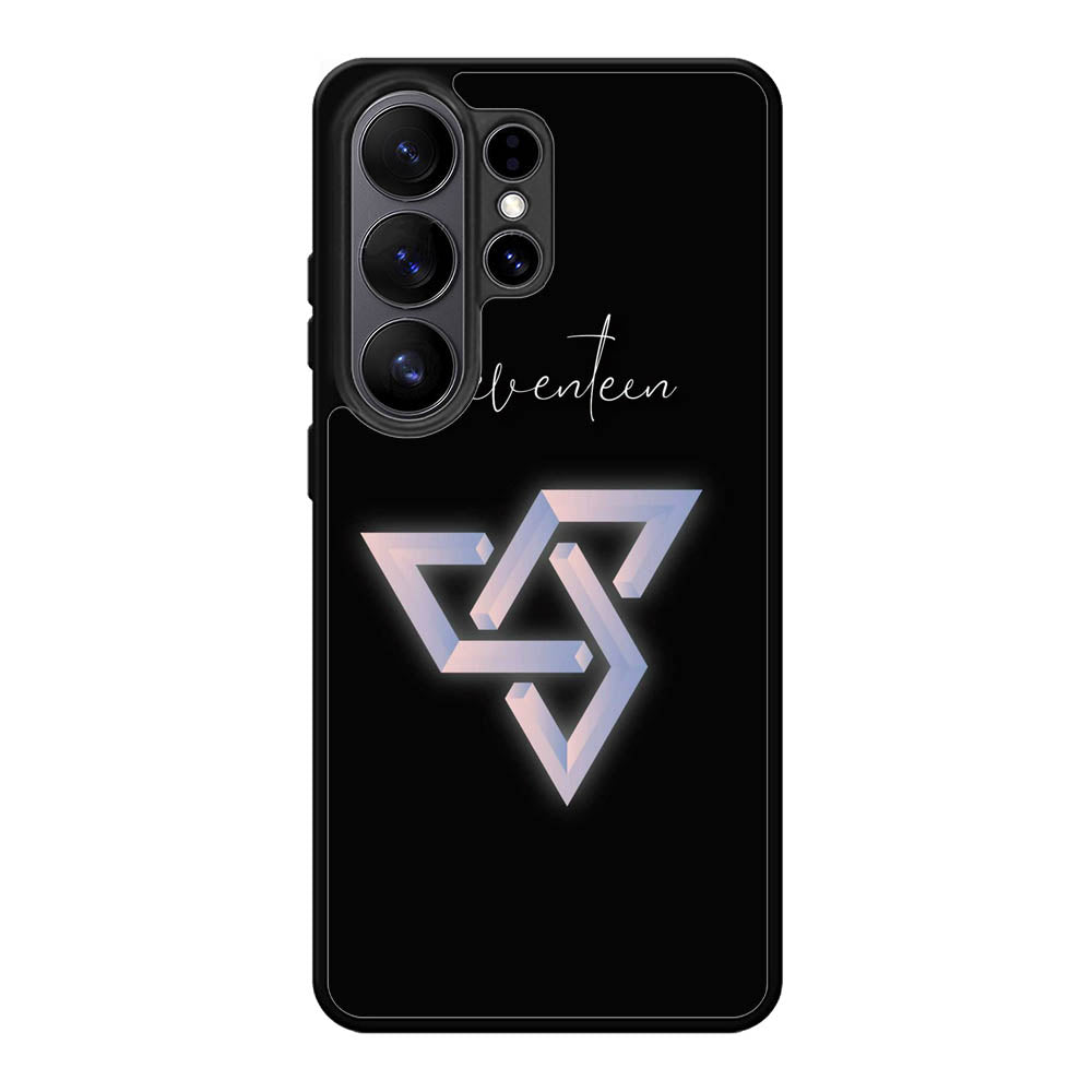 Seventeen Black Logo Samsung Galaxy S26 Ultra Case OV8664