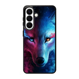 Wolf Art Blue Red Samsung Galaxy S26 Case QC8673