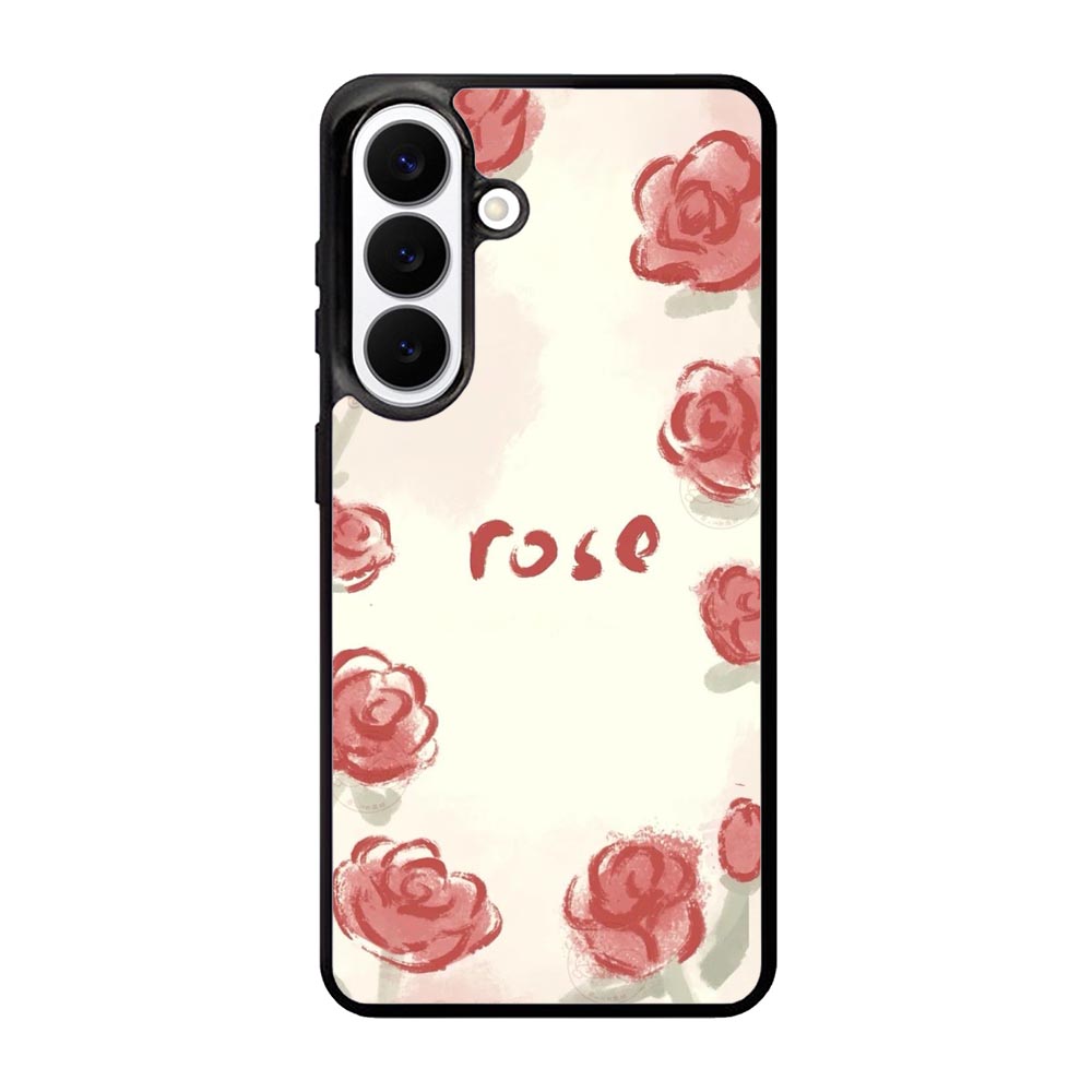 Rose Aesthetic Painting Samsung Galaxy S26 Case OV11015