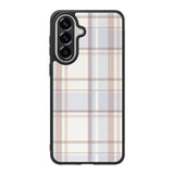Grid Aesthetic Soft Brown Samsung Galaxy A37 Case OV11102