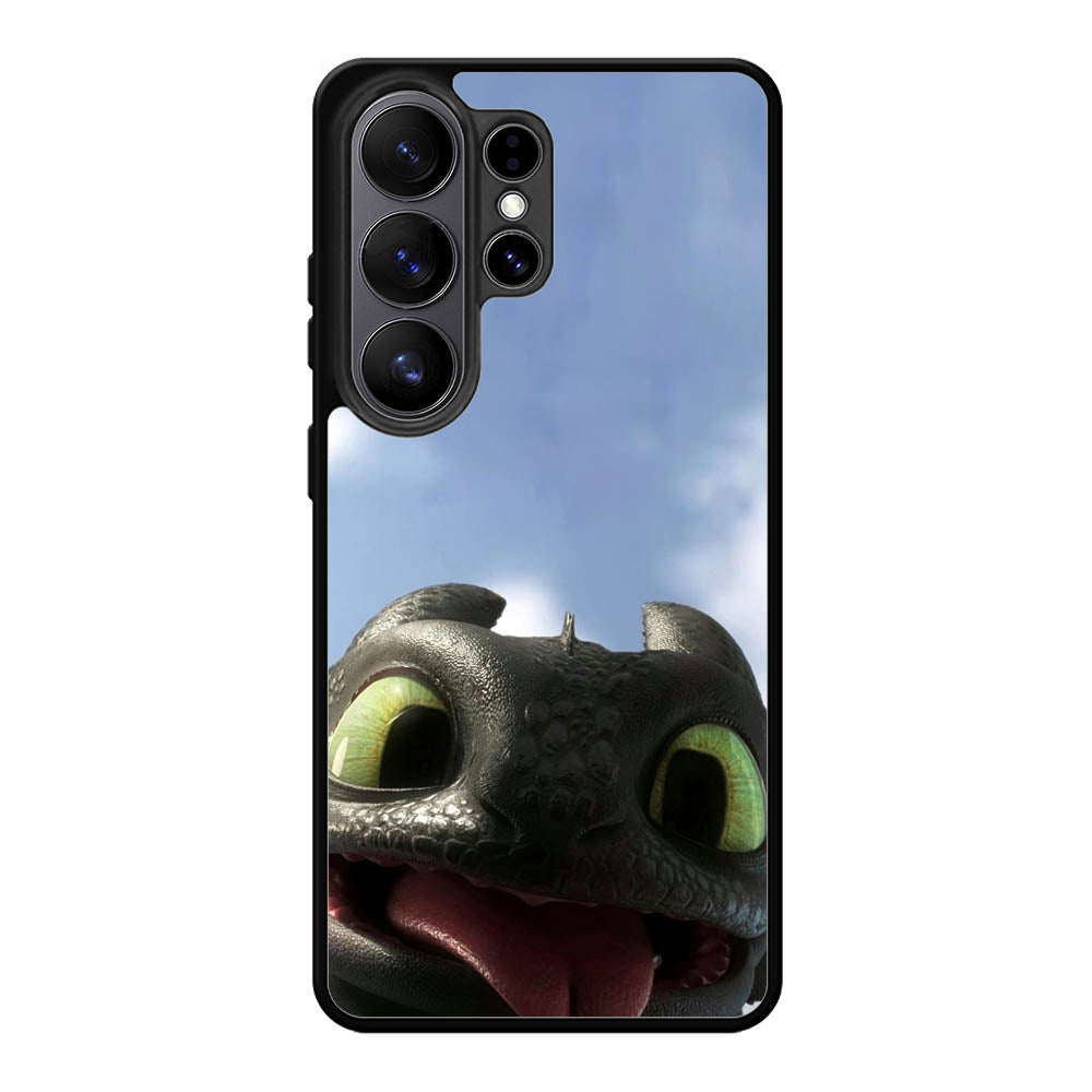 Crazy Face Toothless Samsung Galaxy S26 Ultra Case OV11059