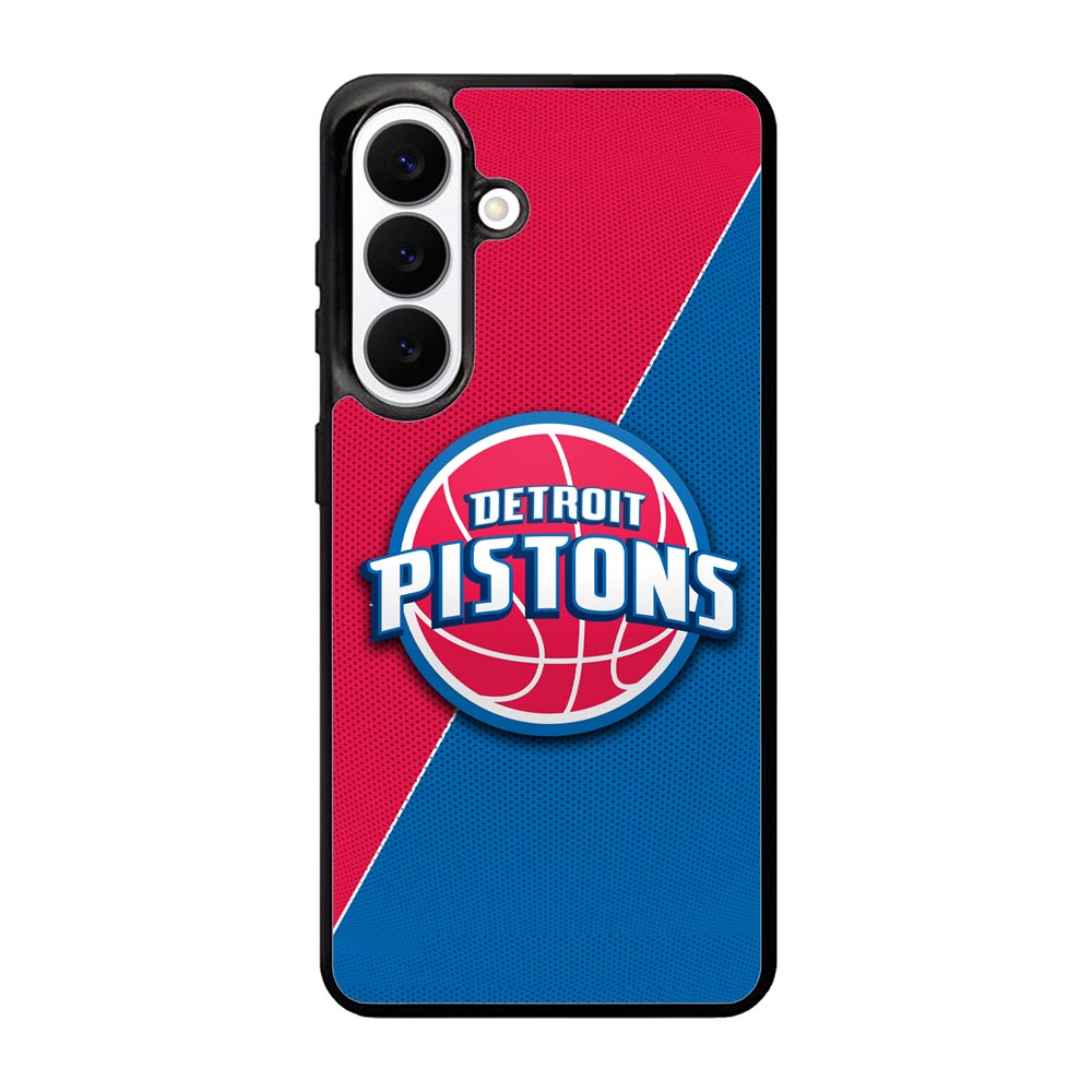 Red Blue Detroit Pistons Samsung Galaxy S26 Case OV10804