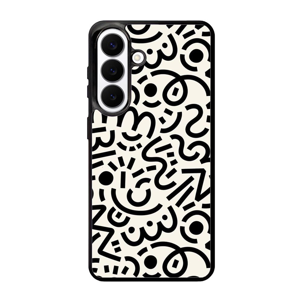 Abstract Doodle Samsung Galaxy S26 Case OV10626