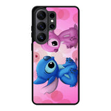 Stitch Pink And Blue 1st Samsung Galaxy S26 Ultra Case
