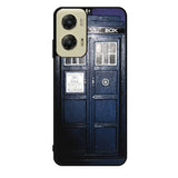 Dark Blue Tardis Doctor Who Toy Motorola Moto G Stylus 5G 2024 Case