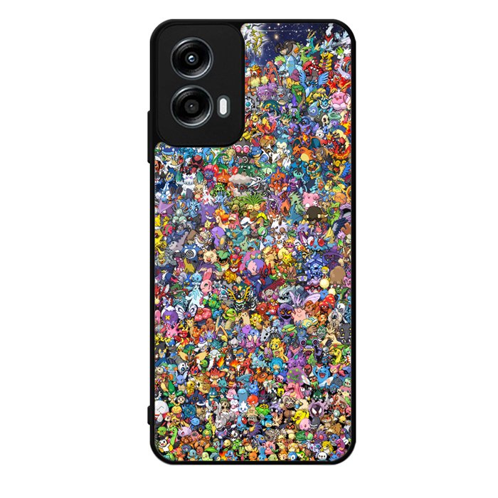 All Pokemon Character Motorola Moto G Play 2024 Case OV0411