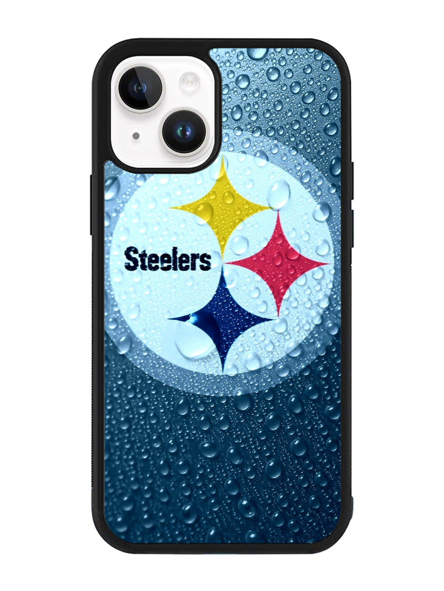 Steelers Logo Water iPhone 14 Plus Case QC2375