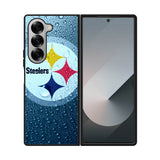 Steelers Logo Water Samsung Galaxy Z Fold 7 5G Case QC2375