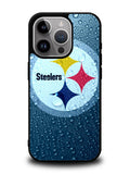 Steelers Logo Water iPhone 14 Pro Case QC2375