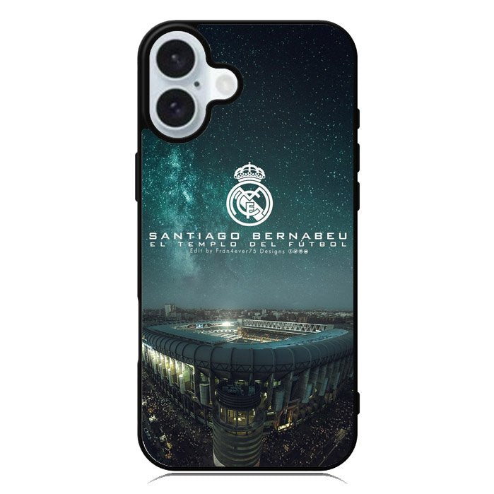 Real Madrid Satiago Bernabeu iPhone 16 Plus Case