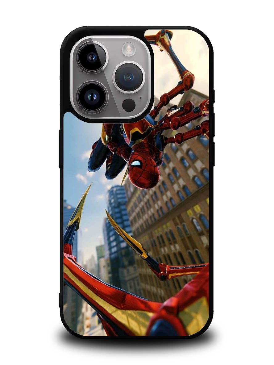 Iron Spiderman iPhone 15 Pro Max Case OV5290