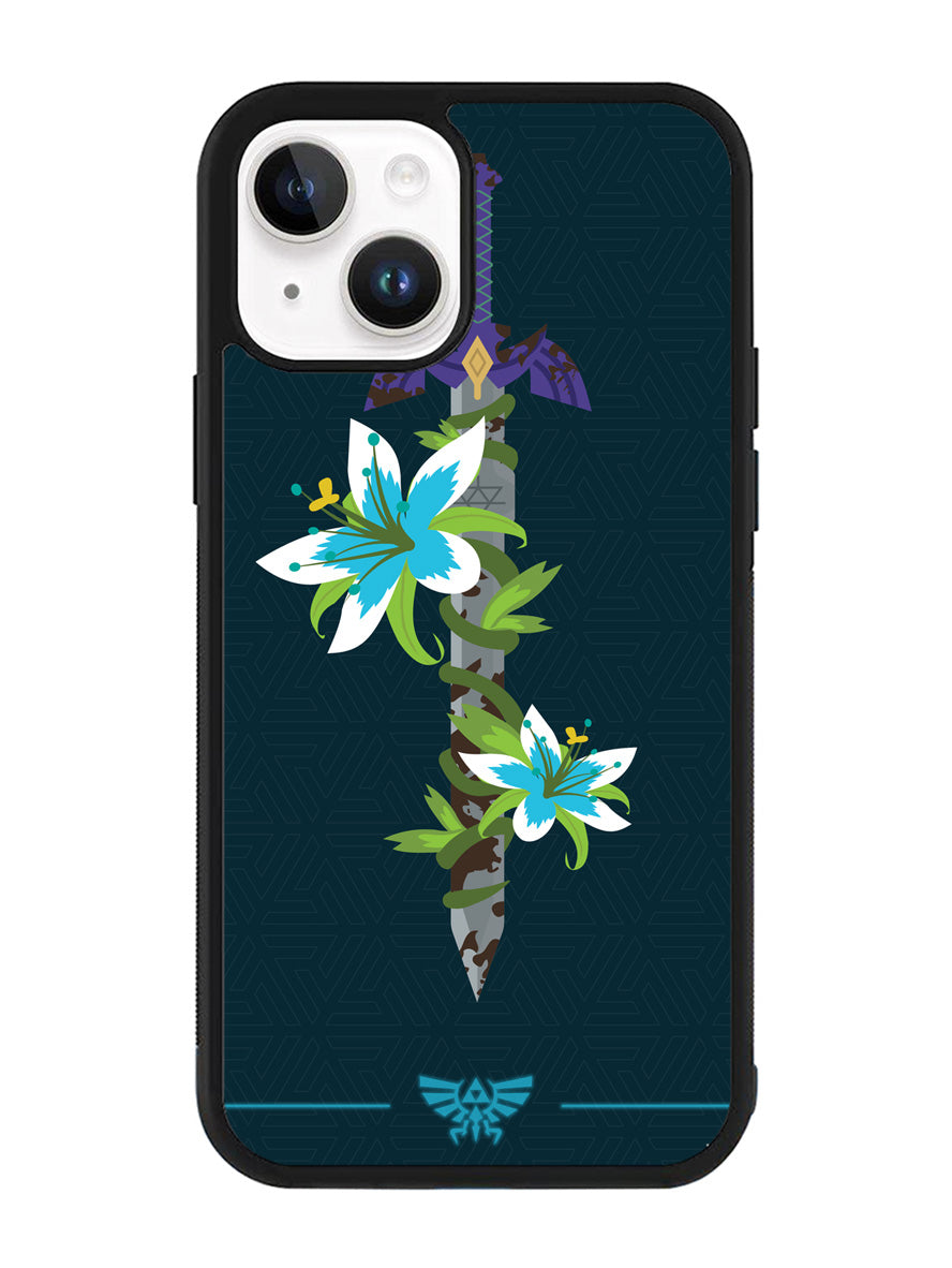 Legend Of Zelda Sword Flower iPhone 15 Plus Case OV3497
