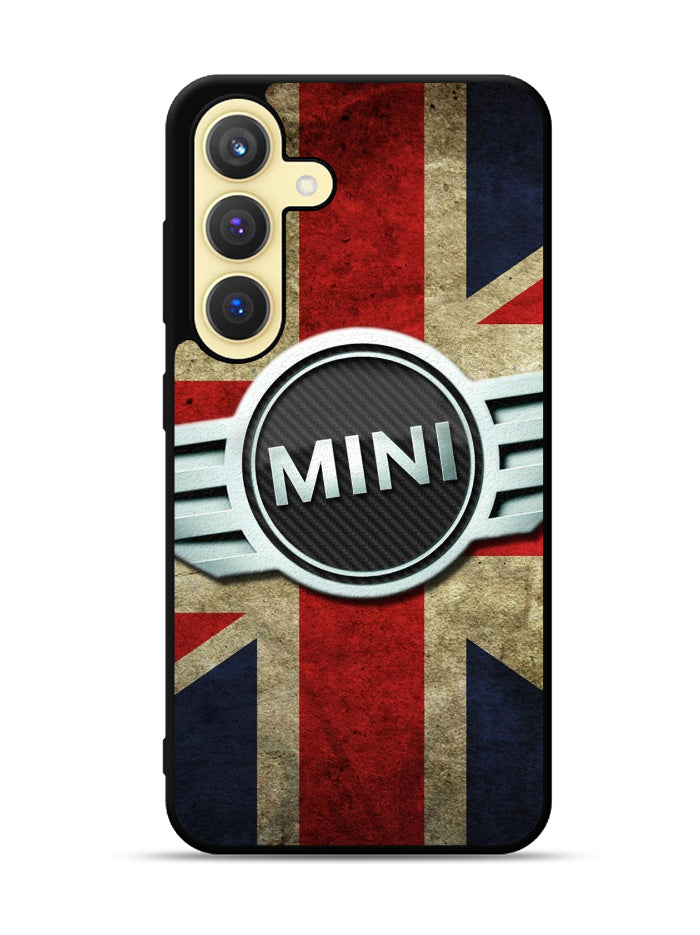 Mini Cooper Logo American Flag Samsung Galaxy S24 FE 5G Case OV0442