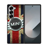 Mini Cooper Logo American Flag Samsung Galaxy Z Fold 7 5G Case QC0442