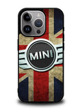 Mini Cooper Logo American Flag iPhone 14 Pro Max Case QC0442