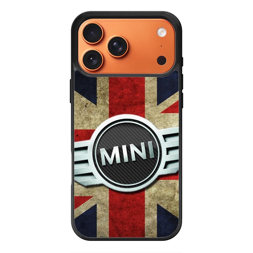Mini Cooper Logo American Flag iPhone 17 Pro Case QC0442