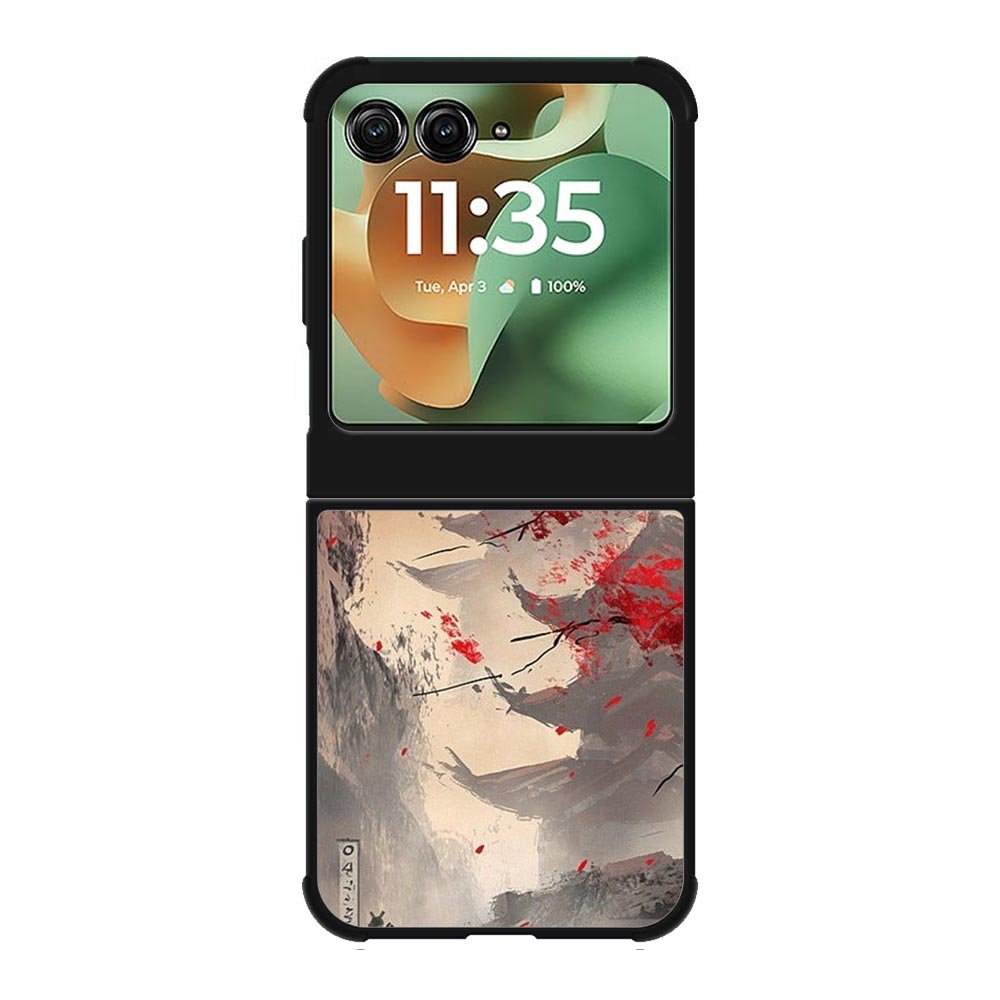 Japan Temple Motorola Moto RAZR 2025 Case OV5266